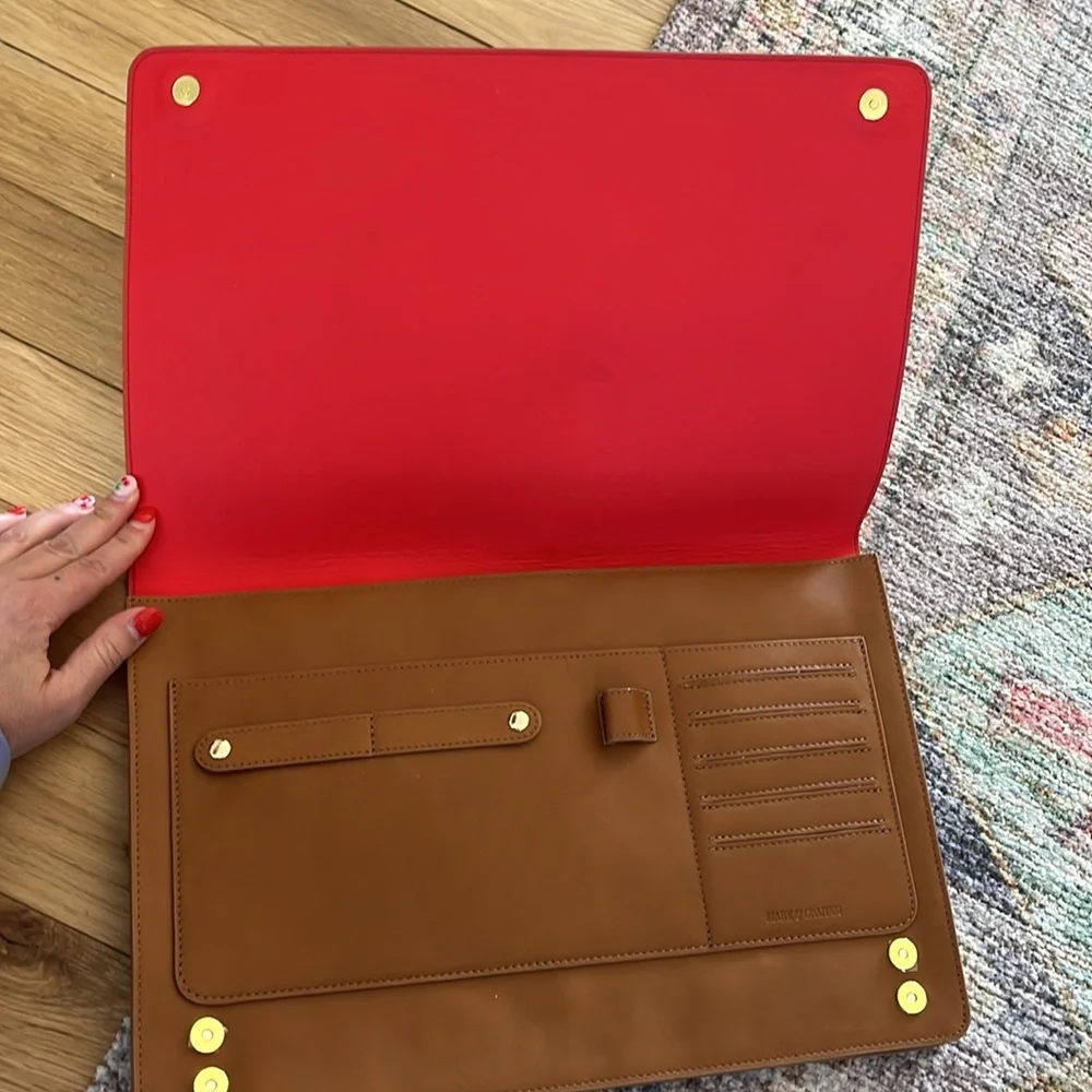 Mark & Graham Leather Laptop Case
